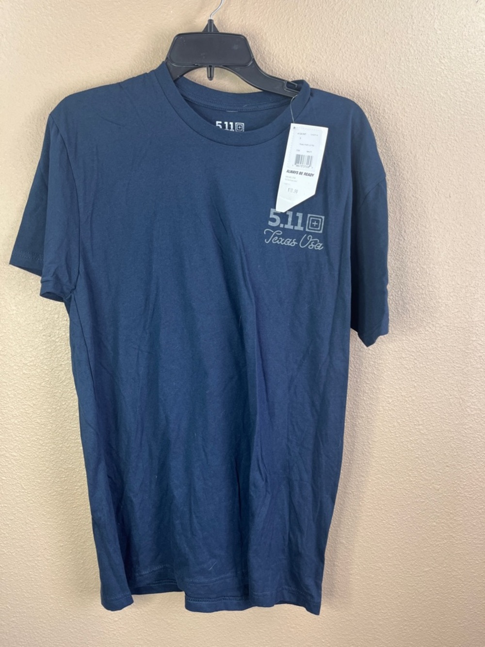 5.11 Tactical Men’s Navy Short Sleeve Logo Tee